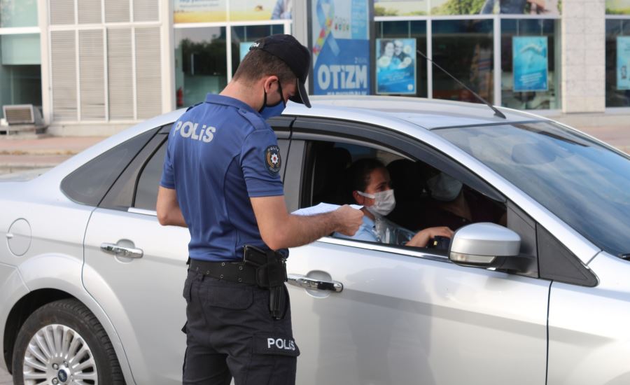 GAZİPAŞA POLİSİ DENETİMLERİNE DEVAM EDİYOR
