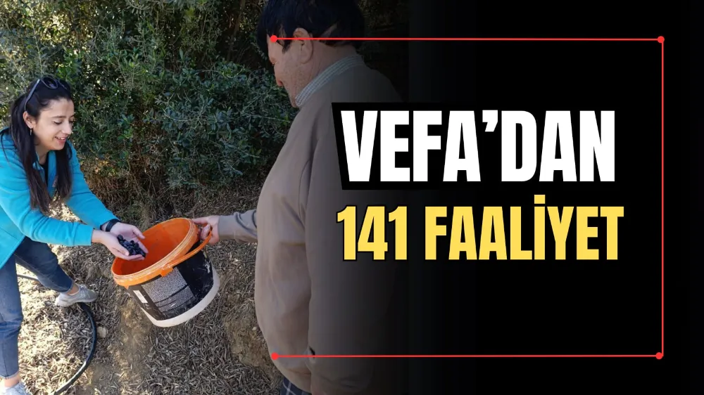 VEFA’dan 141 Faaliyet 