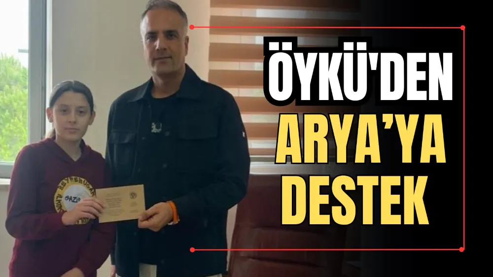 Öykü’den Arya’ya Destek 