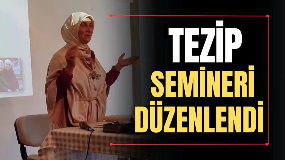 Tezhip Semineri Düzenlendi 