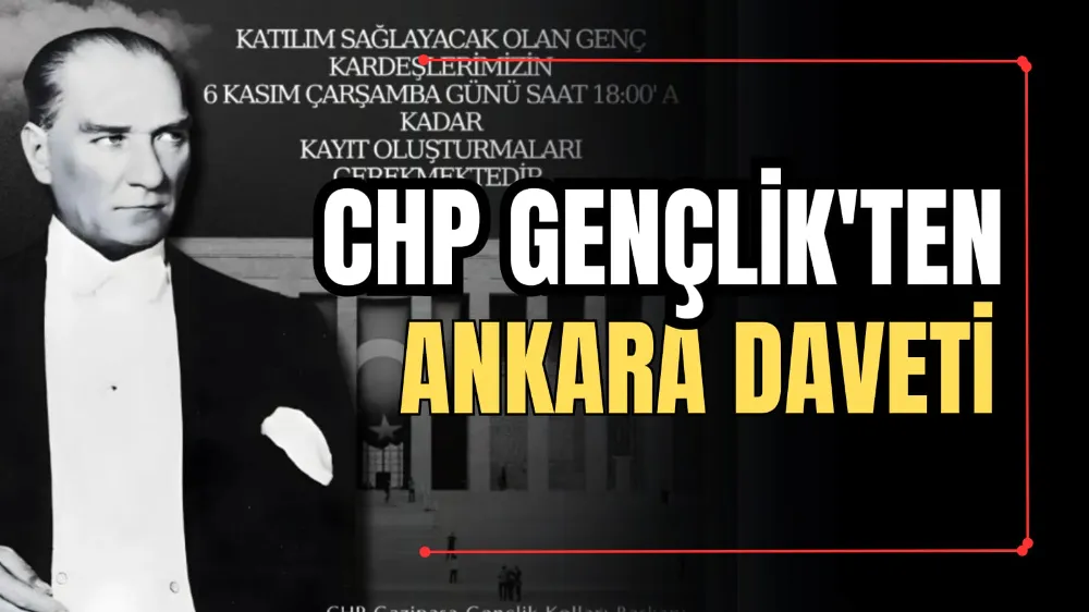 CHP Gençlik’ten Ankara Çağrısı