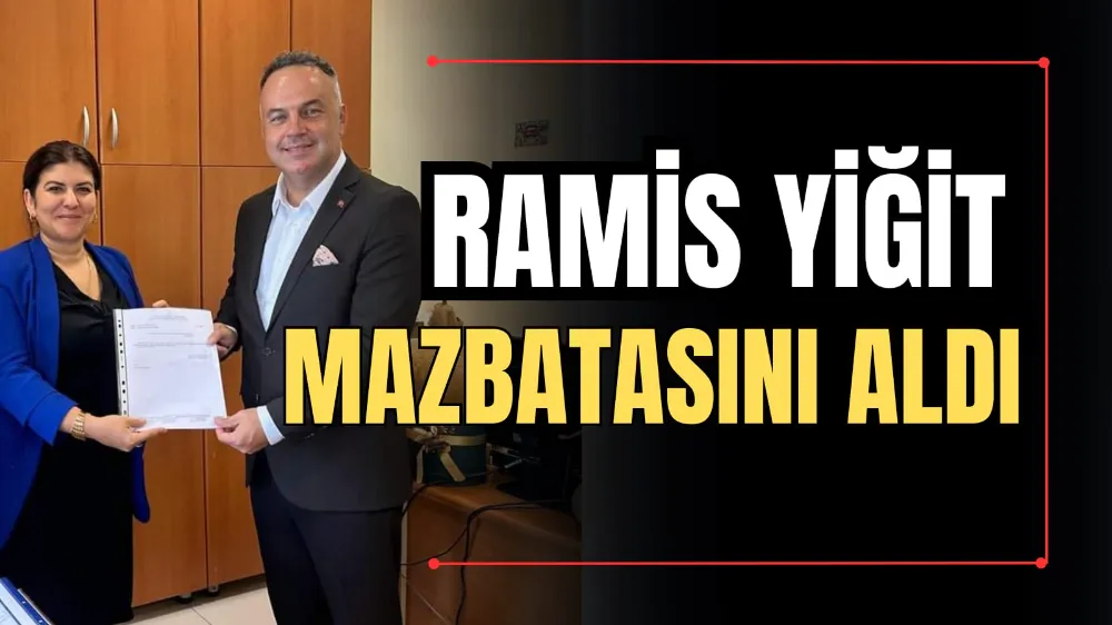 Ramis Yiğit Mazbatasını Aldı  