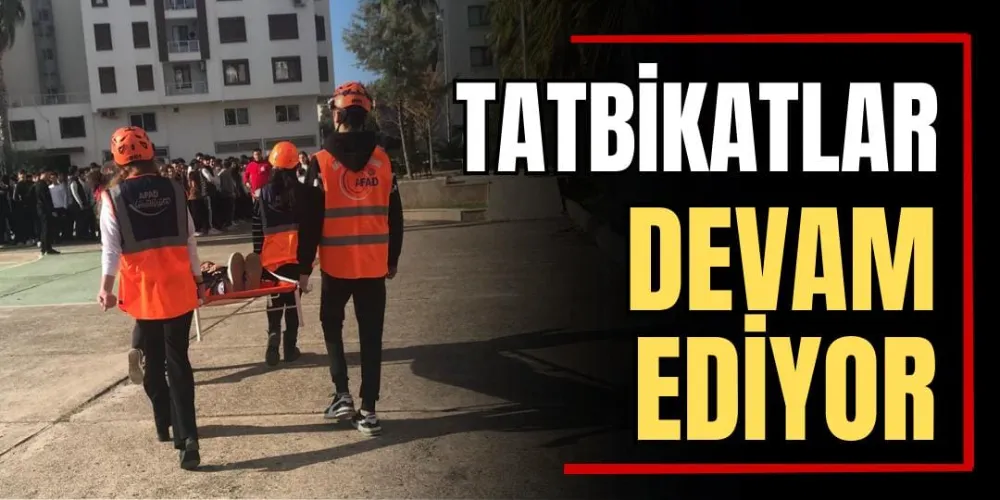 Tatbikatlar Devam Ediyor 