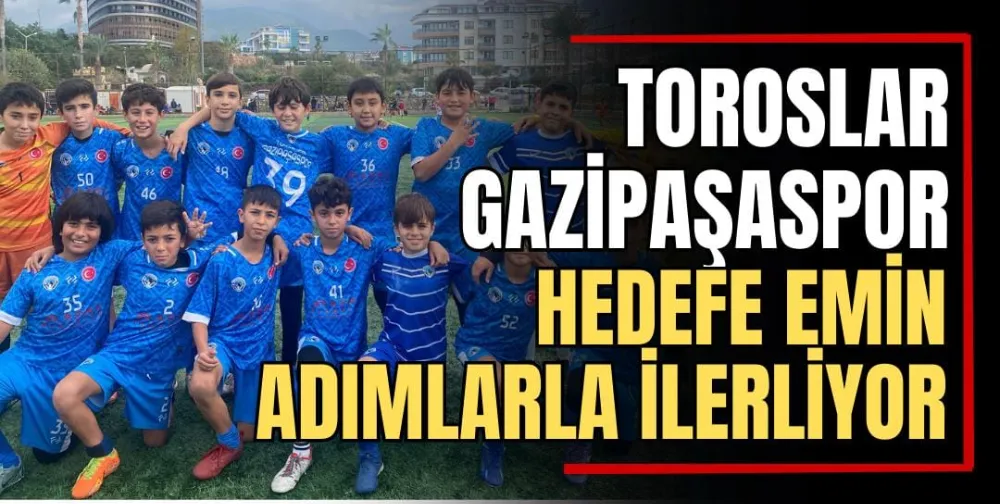 Toroslar Gazipaşaspor Hedefe Emin Adımlarla İlerliyor 