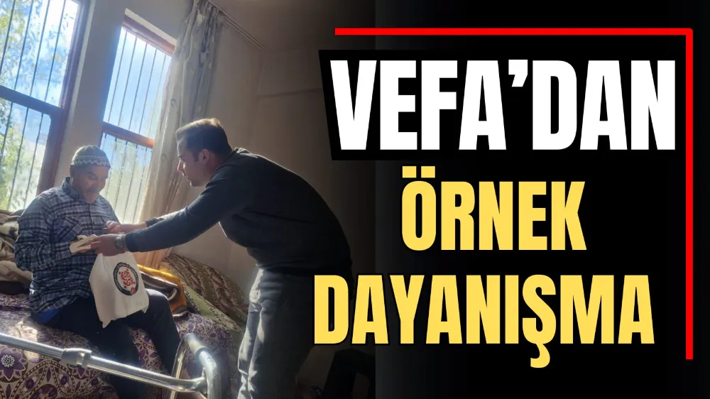 VEFA’dan Örnek Dayanışma