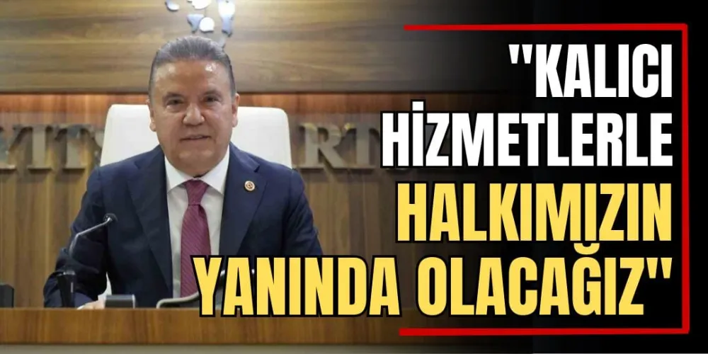 “Kalıcı Hizmetlerle Halkımızın Yanında Olacağız” 