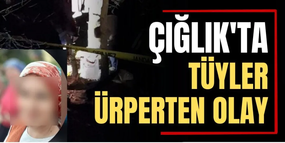 Çığlık’ta Tüyler Ürperten Olay!  