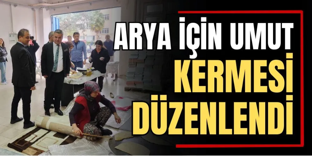 Arya İçin Umut Kermesi Düzenlendi