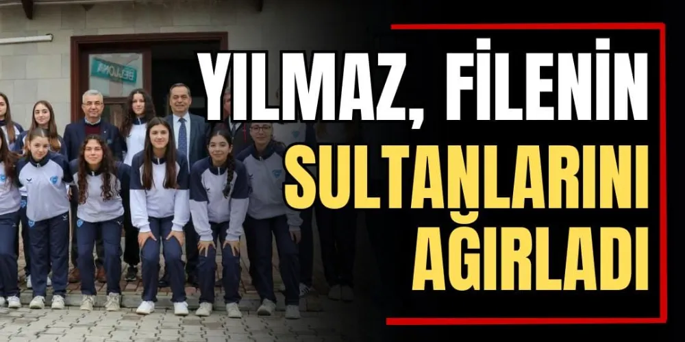 Yılmaz, Filenin Sultanlarını Ağırladı 