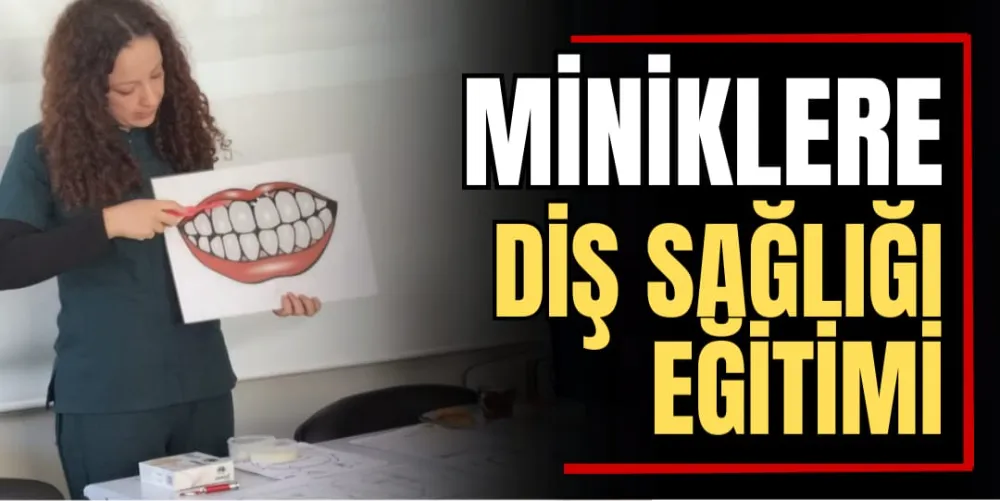 Miniklere Diş Sağlığı Eğitimi