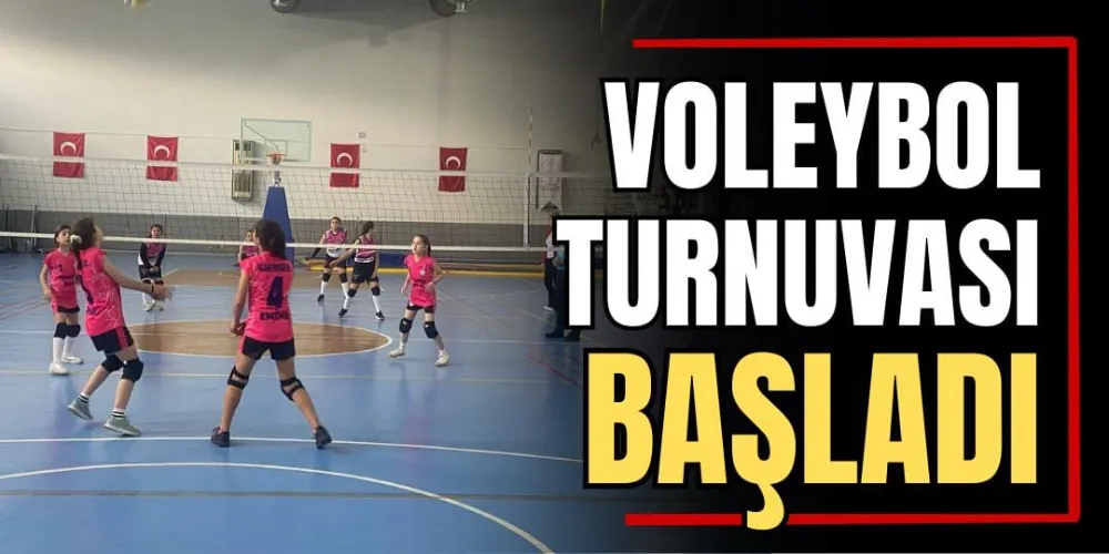 Voleybol Turnuvası Başladı