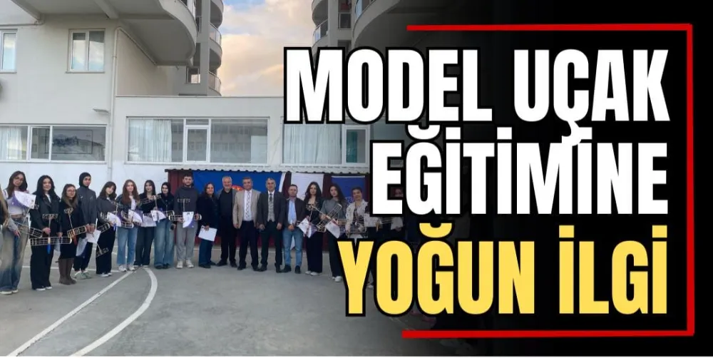 Model Uçak Eğitimine Yoğun İlgi