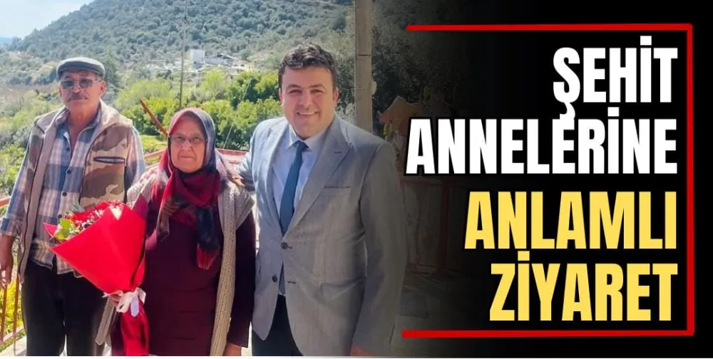 Şehit Annelerine Anlamlı Ziyaret 