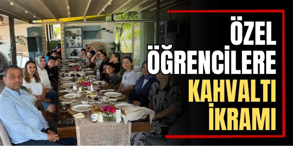Özel Gereksinimli Öğrencilere Kahvaltı İkramı 