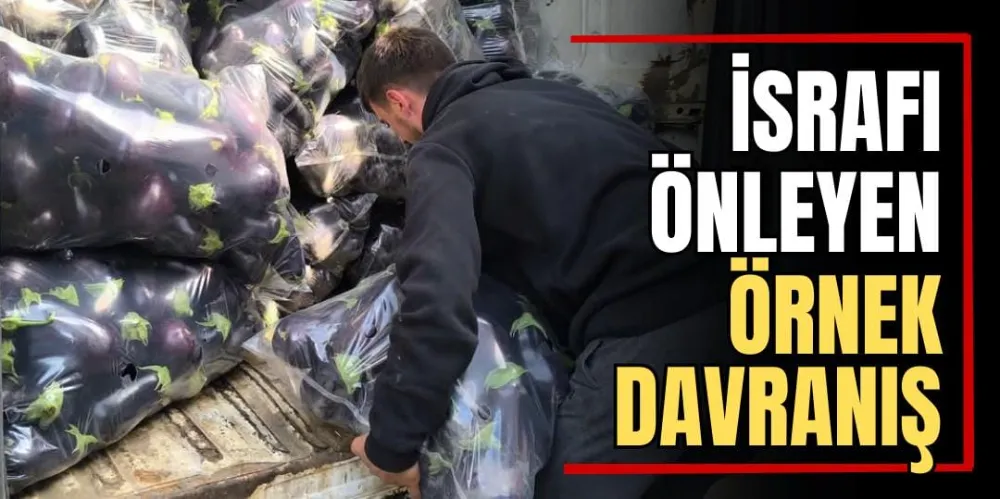 İsrafı Önleyen Örnek Davranış 