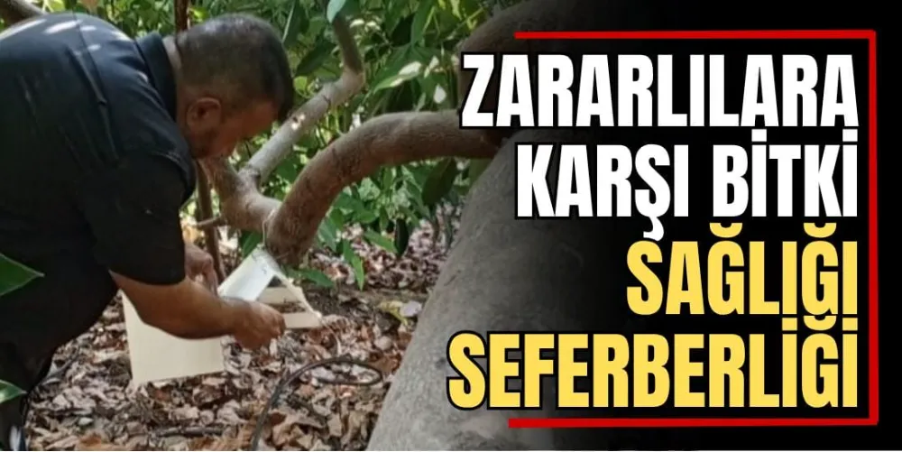 Zararlılara Karşı Bitki Sağlığı Seferberliği 