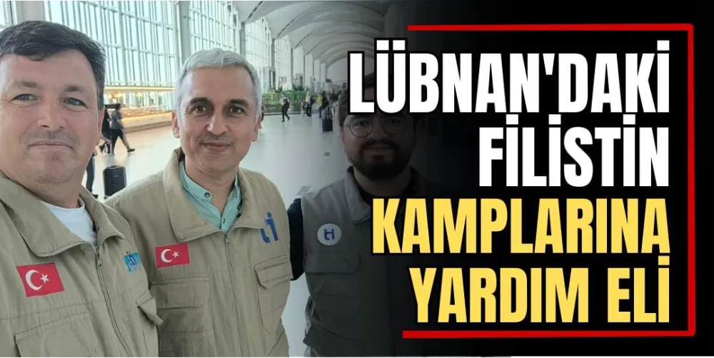 Lübnan’daki Filistin Kamplarına Yardım Eli  