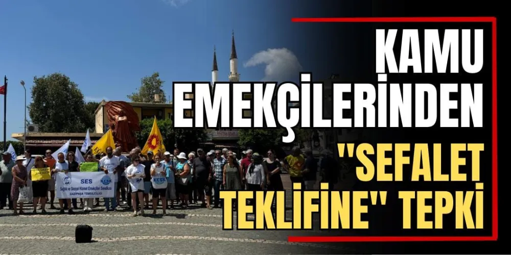 Kamu Emekçilerinden “Sefalet Teklifine” Tepki 