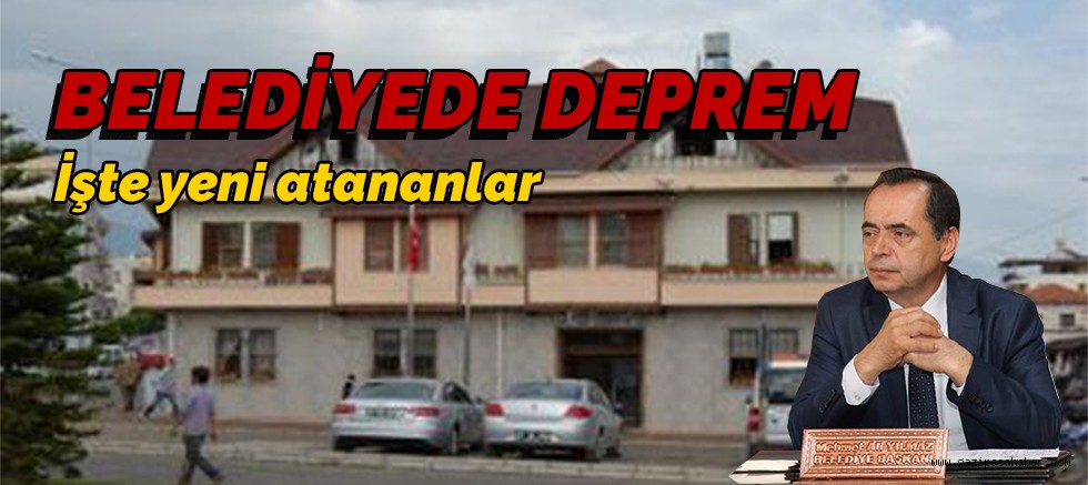 GAZİPAŞA BELEDİYESİNDE DEPREM 